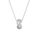 Spiral Cross Necklace Female Elements Crystal Smart Staggered Clavicle Necklace Female_ipsvogv.com