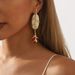 E12675ZA Same Style Earings Fashionable Leaf Design Resin Temperament Versatile Earrings Female_ipsvogv.com
