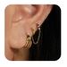 Women’s Jewelry Set Fashion Hot Sales Real Gold Brass Electroplated French Retro Pearl Pendant Ladies Light Luxury Style Earrings Set_ipsvogv.com