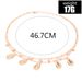 Fashionable Shell Creative Diamond Layered Necklace_ipsvogv.com