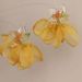 Women’s Jewelry Set Fashion Yellow Flower Personality Exaggerated Earrings Net Red Super Fairy Handmade Earrings New Holiday Travel Accessories_ipsvogv.com