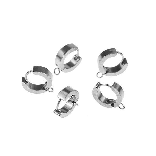 Stainless Steel Non Punching And Painless Ear Clip Welding Ring, Punk Anti Allergic Earrings, DIY Jewelry Accessories_ipsvogv.com