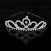 Unisex Girls Crystal Glass Tiara Bridal Wedding Accessories Dinner Headband Tiara Diamond Wedding hair accessories_ipsvogv.com