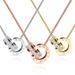Hot Sales Fashion Top Brand Woman Color Roman Numerals Pendant Necklace 316 L Stainless Steel Jewelry_ipsvogv.com