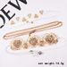 White Flower Miyuki Bohemian Style Simple Love Glass Beaded Bracelet Set_ipsvogv.com