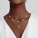 New Pearl Flower Pendant Necklace With Layered Beads And Collarbone Chain, Elegant Small Fragrance Series_ipsvogv.com