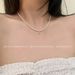 Light Luxury French Pearl Zircon Women's Niche Design, Internet Famous Necklace, Versatile And High-end Collarbone Chain_ipsvogv.com