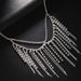 Face Cover Tassel Mask Festive Ball Sexy Super Flash Rhinestone Mask Women's Face Mystery Accessories Mask_ipsvogv.com