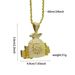 Hip Hop Necklace, Hiphop Copper Inlaid With Zircon, US Dollar, Money Bag, Men's And Women's Personalized Trendy Brand_ipsvogv.com