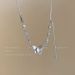 tassel Butterfly Zircon Necklace For Girls In Summer 2024, New Accessories, ! Light Luxury, Niche, High-end, Collarbone_ipsvogv.com