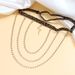 Fashionable And Personalized Elastic Band Snake Shaped Pendant, Multi-layer Full Diamond Tassel Metal Chain, Sexy Spicy Girl Leg C_ipsvogv.com