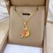 】 Colorful 【 Crab Personality Light Luxury Temperament Gorgeous Full Diamond Necklace Women's Versatile Clavicle Chain 【 】_ipsvogv.com
