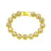 Fashionable versatile round diamond splicing Cuban chain bracelet for men women, cool rap and street dance trendy_ipsvogv.com