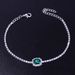 fashion accessories luxury emerald crystal Anklet summer beach style shiny full diamond Anklet Anklet_ipsvogv.com