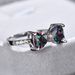 Cao Shi Caibao Series Premium Luxury Bow Tie Zircon Ring Sweet Cool Wind Index Finger Ring Female_ipsvogv.com