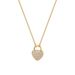 French high end simple design heart diamond new fashion temperament ladies accessories necklace temperament female necklace_ipsvogv.com