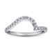 SKAS Pure Silver Set With Full Diamond Twist Arm Inlaid Ring Jewelry_ipsvogv.com