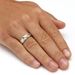 Creative's New Twisted Pattern Diamond Inlaid Men's And Women's Rings For Couples_ipsvogv.com