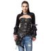 Women's Clothing Short slim dress coat Women's long sleeved small cape waistcoat Spring and autumn casual velvet small outerwear top_ipsvogv.com