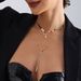Fashion Metal Chain Disc Fringed Necklace, Hip Hop Multi-layered Star Necklace Woman_ipsvogv.com