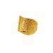 Sand Jewelry, Gold-plated Smooth Sailing, Sandblasted Men's Domineering And Wealthy Gold Living Ring, Ring_ipsvogv.com