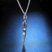 Vintage Diamond Pendant Daming Titanium Steel Necklace Stainless Steel Crafts Jewelry_ipsvogv.com