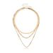 Hip-hop Geometric Exaggeration Multi-layer Necklace Women, Fashion Punk Popular Short Necklace Necklace_ipsvogv.com