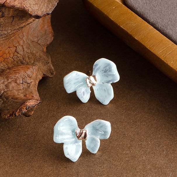 French Style Light Luxury Elegant Sweet Small Fragrance Wind Drip Oil Butterfly Orchid Feminine Temperament Simple And_ipsvogv.com