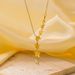 Star Necklace Collarbone Chain Women's Versatile Exquisite Fashion Titanium Steel Tassel Jewelry_ipsvogv.com