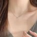 pure Silver S Water Droplet Zircon Necklace For Women ! 2024 New Model, Light Luxury And High-end Feel, Versatile Daily Model, Feel,_ipsvogv.com