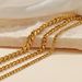 Gold Plated Cuban Chain Necklace - Stainless Steel Fashion Jewelry For Women_ipsvogv.com