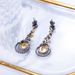 Designer New Medieval Style Earrings S925 Silver Natural Yellow Crystal Earrings High Quality Wholesale High Grade Earrings_ipsvogv.com