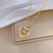 】 Love 【 LOVE Light Luxury Temperament Gorgeous Full Diamond Necklace Women's Versatile Clavicle Titanium Steel Chain 【 】_ipsvogv.com