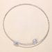jewelry shiny round diamond opening clavicle chain trend simple rhinestone collar female choker_ipsvogv.com