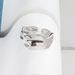 Adjustable Plain Ring Ring, Women's Opening, Men's Jewelry, Simple And Personalized Opening_ipsvogv.com