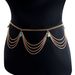 Women's Jewelry Bohemian Retro Turquoise Pendant Waist Chain Fashionable And Popular All Match Body Chain_ipsvogv.com