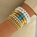 Women’s Jewelry Set Fashion Bracelet Set Female Hand Woven Pearl Design Bracelet Female Geometric Multi Piece Set Beaded Hand Jewelry_ipsvogv.com