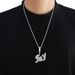 Pendants & Charms Hip HopPersonality Private Custom Signature Letters Uppercase And Lowercase Mixed Splicing DIY Combination Hip Hop Necklace_ipsvogv.com