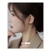 Small fragrance style rose earrings exquisite oil drop temperament earrings high end earrings_ipsvogv.com
