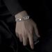 Titanium Steel Cuban Fashion Trend Versatile Ins Style Thick Bracelet Men's Jewelry Clasp Polished Hand Accessory_ipsvogv.com