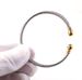 Fashion Titanium Steel Bracelet Female Jewelry Twisted Wire C Shaped Twist Bracelet Gold Plated Boutique Couple Jewelry_ipsvogv.com