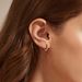 Women's Jewelry S925 Sterling Silver Temperament High Grade Square Zircon Ear Buckle Fashionable And Versatile Sweet Small Fresh Earrings_ipsvogv.com