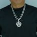 Fashion And Personalized Jewelry Full Diamond Football Pendant For Men With A Sense Of Luxury Hip-hop Necklace_ipsvogv.com