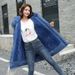 Women's Clothing women's cotton padded coats mid length large fur collar plus velvet cotton padded jackets down cotton padded jackets cotton jackets_ipsvogv.com