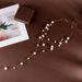 French Retro Long Tassel Pearl Necklace Female Fashion Temperament High End Necklace_ipsvogv.com