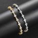 Plum Blossom Tennis Chain Men's Hip-Hop Bracelet Zircon Trendy Spring Clasp_ipsvogv.com