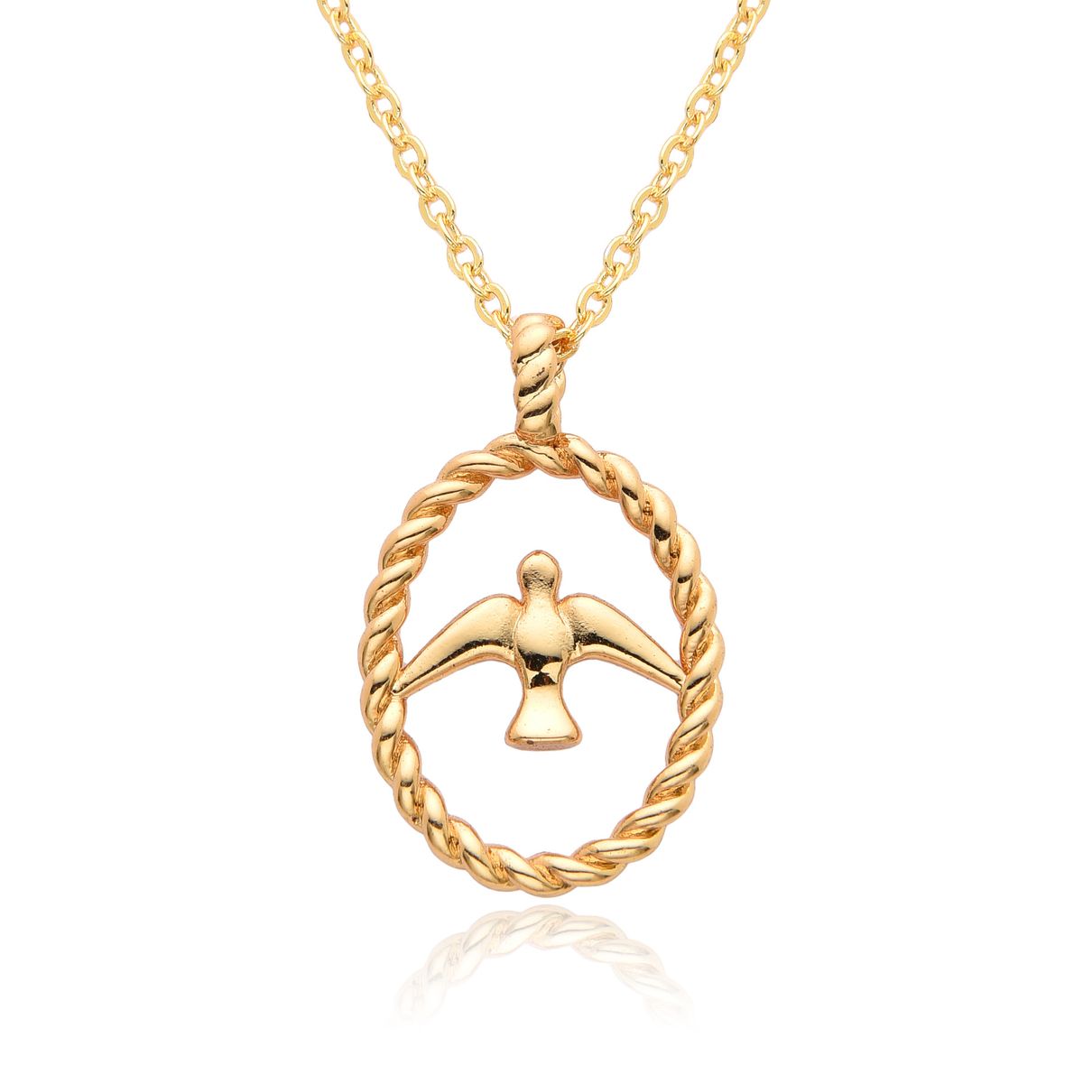 Swallow Eagle Totem Pendant Female Cold Style Simple Ins Necklace_ipsvogv.com