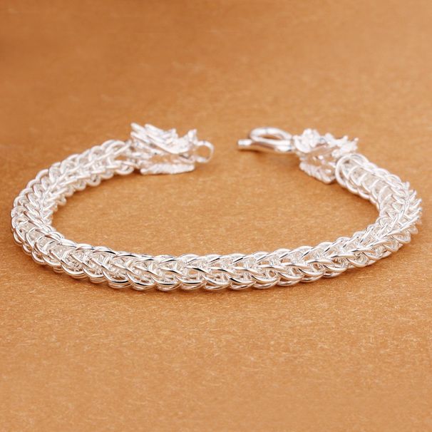 Bracelet Men Lantern Chain Dragon Head Fashion Hip-Hop Trendy Men's High-End Sense Jewelry Gift For Boyfriend_ipsvogv.com