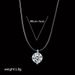 Wind Minimalist And Versatile Transparent Fishline Necklace, Invisible Zircon Mermaid Tear Collarbone Chain Pendant_ipsvogv.com