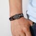 Multiple Sets Of Alloy Accessories Handwoven DIY Men's Simple Street Fashion Leather Bracelets_ipsvogv.com